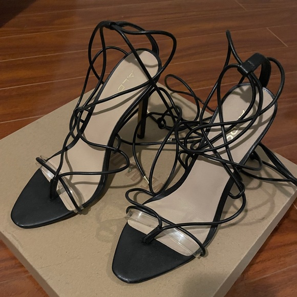 ALDO Lace Up Heels - Picture 1 of 1